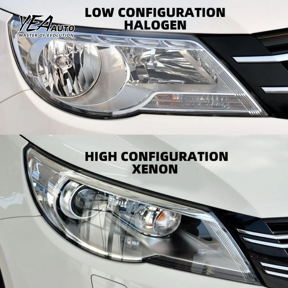 product car headlight rear base for vw volkswagon for tiguan head light housing low configuration back base 2009   2012-6