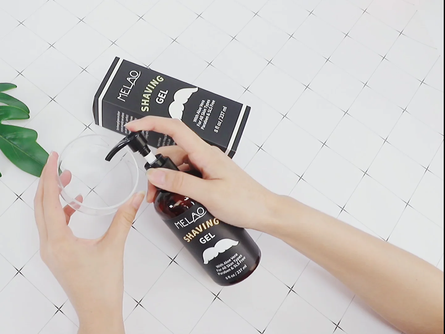 wholesale edge control foaming gel for male shaving beard