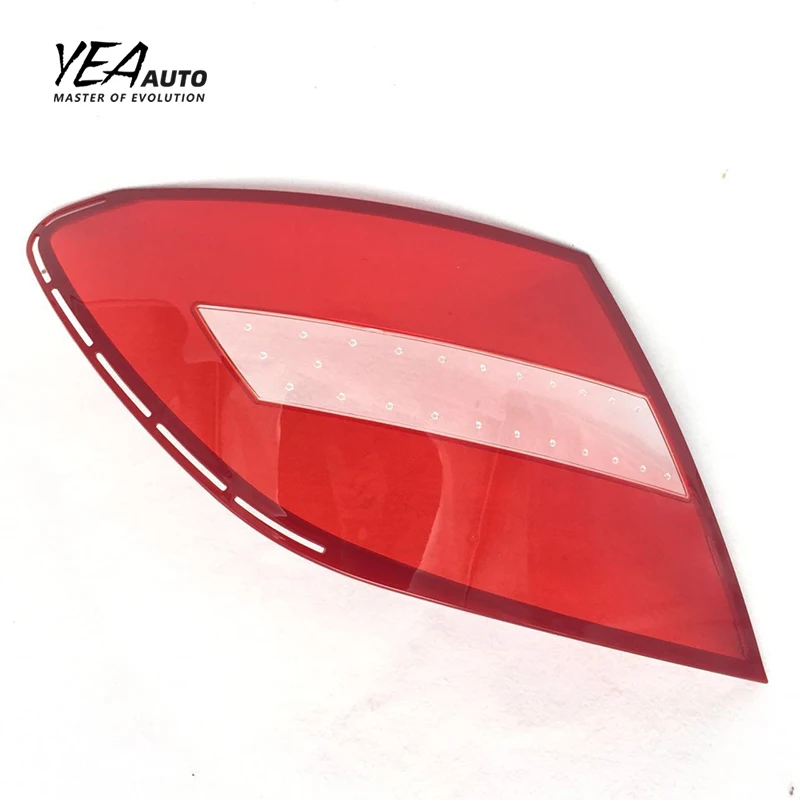 YEA AUTO Car taillight lampshade cover lens lamp for Mercedes Benz C class W204 taillamp lens cover 2011-2014