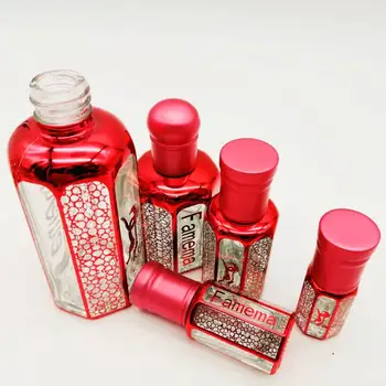 6ml 12ml 24ml 60ml Empty OUD attar essential oil bottle packaging essential oil bottle label roller essential oil bottle