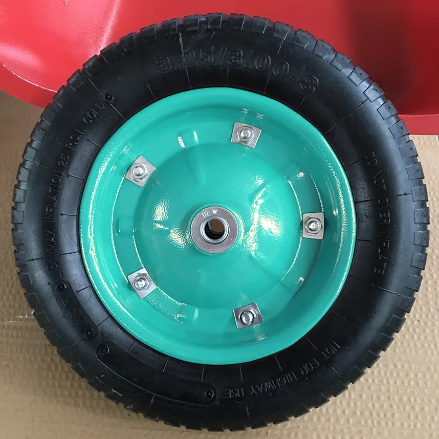 Pneumatic Inflatable Rubber Tyre Wheelbarrow Wheel Barrow Tire Wheel