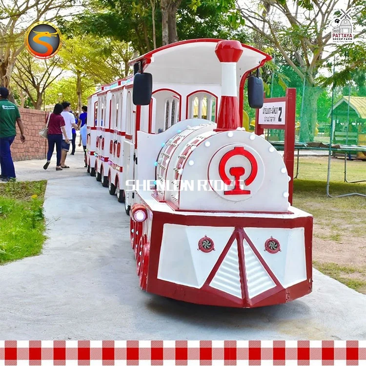 Kids Amusement Park Electric Trackless Train for sale (4).jpg