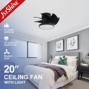1stshine Ceiling Fan Indoor Decorative 7 Plastic Blade Inverter LED Ceiling Fan with Smart Remote Control