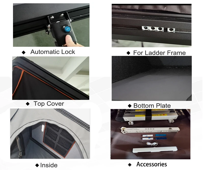 Enjoin Hard Shell 2022 Aluminium Roof Top Tent Hardshell Car Roof Tent