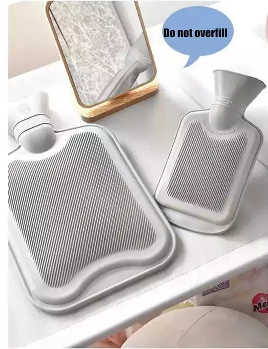 Портативная утолщенная плюшевая ткань, ПВХ материал, водный инъекционный мешок для теплой воды