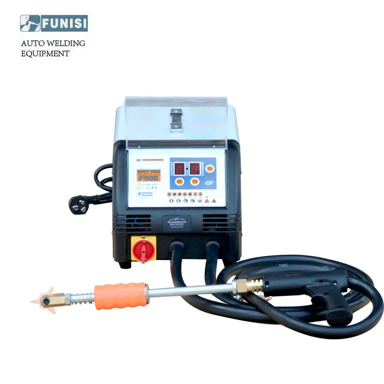 FUNISI F90ES Spot Welder Machine with Dent Puller for Car Body Repair
