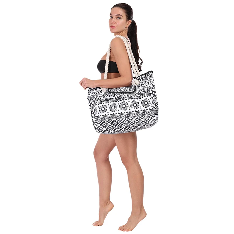 designer Women's Handbag canvas beach bags ladies shoulder bag portable large bolsa feminina