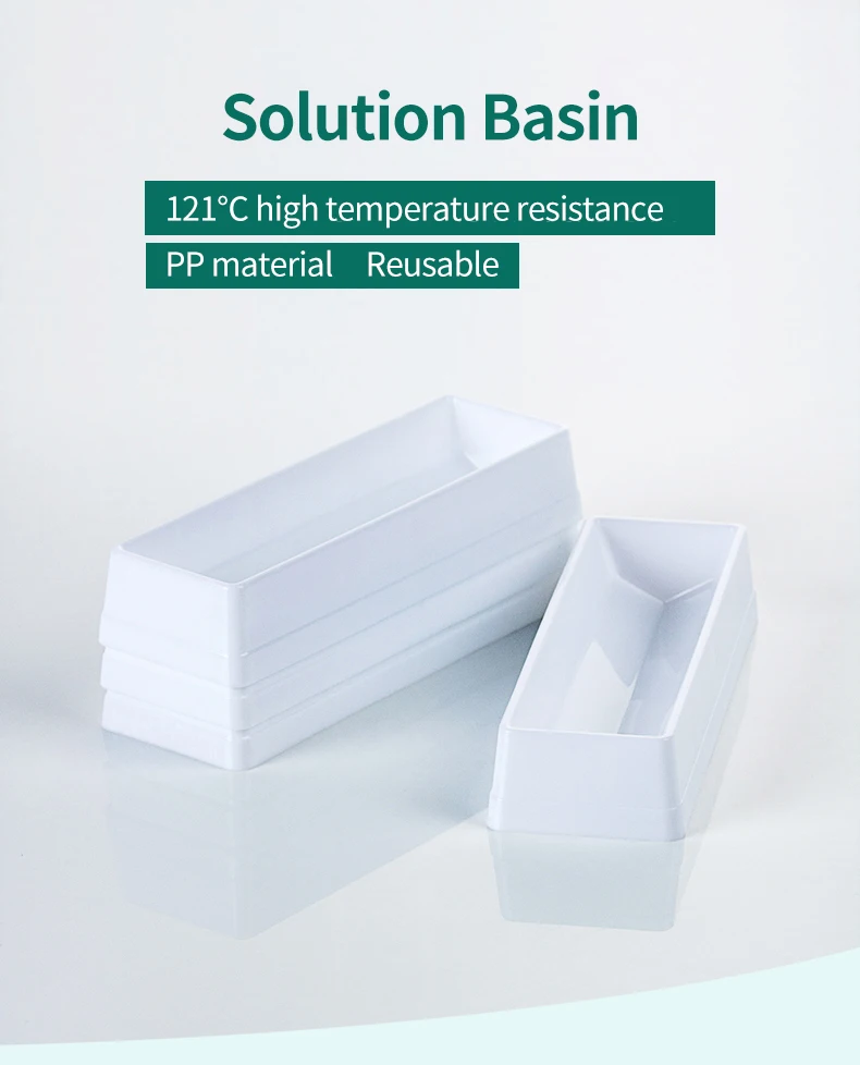 Lab Use Autoclavable Reagent Basin For 8 12 Channel Micropipette 50ml Pp Reagent Reservoir Buy