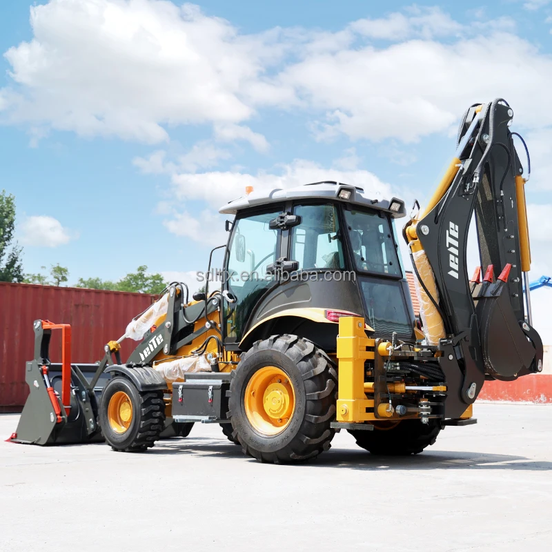 HOT Multi-purpose 4 Wheel Drive New Backhoe and Loader 3 Tton 5 Ton New Backhoe Loader Price for Sale Backhoe Loader All-Terrain