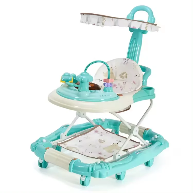 High Quality 360 Rotating Round Rolling Baby Walker Newborn Baby Learning to Walk Activities Stroller