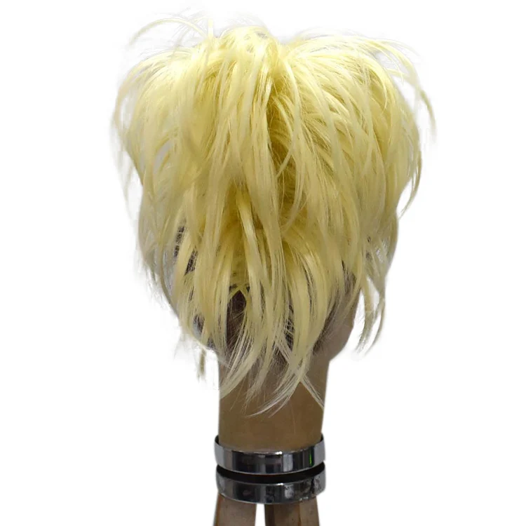 Новинка, прямые женские накладные волосы из синтетического волокна с зажимом для конского хвоста