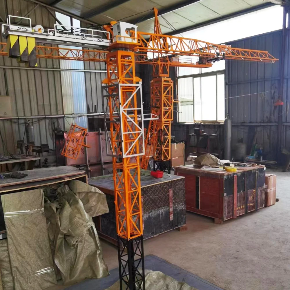 Tower Crane Model Simulation Intelligent Site Exhibition Remote Control