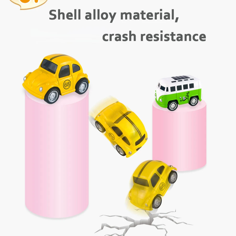 ITTLプロモーション合金小型おもちゃ車漫画ダイキャストプルバック