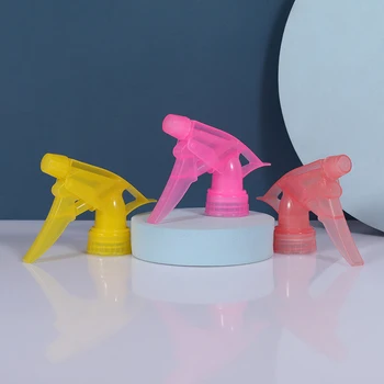 28 Teeth Internal Thread Handheld Spray Gun with Plastic Nozzle Manufacturer Supplies for Cosmetic Packaging Plastic Spray Head