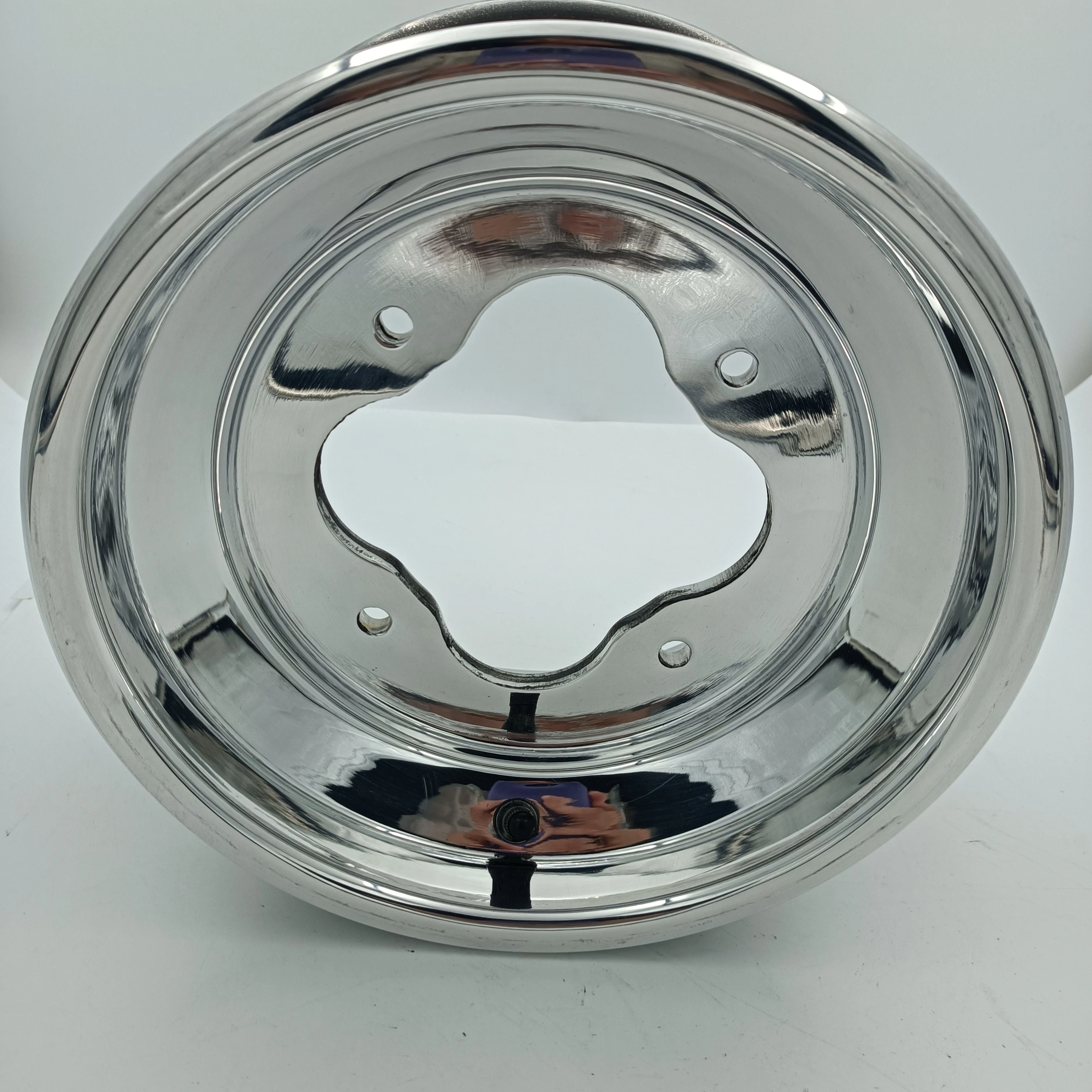 Alibaba.com: Aluminum Rolled Lip Polished 10x5 Dual Bolt Pattern ATV ...