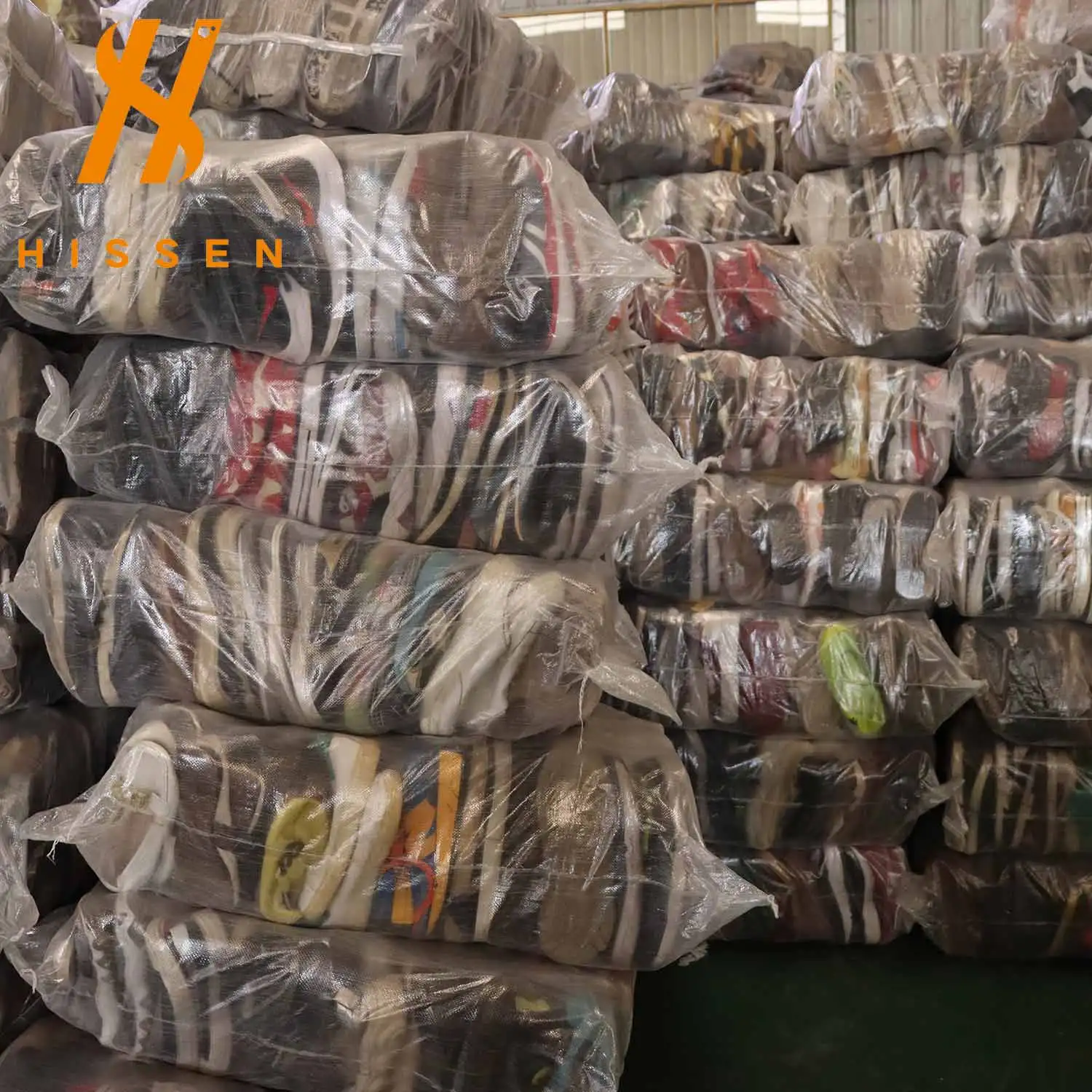 Factory Direct Supply Stock Lot 2023 Kampala Uganda Bales Used Sports Shoes in Bale Sneaker