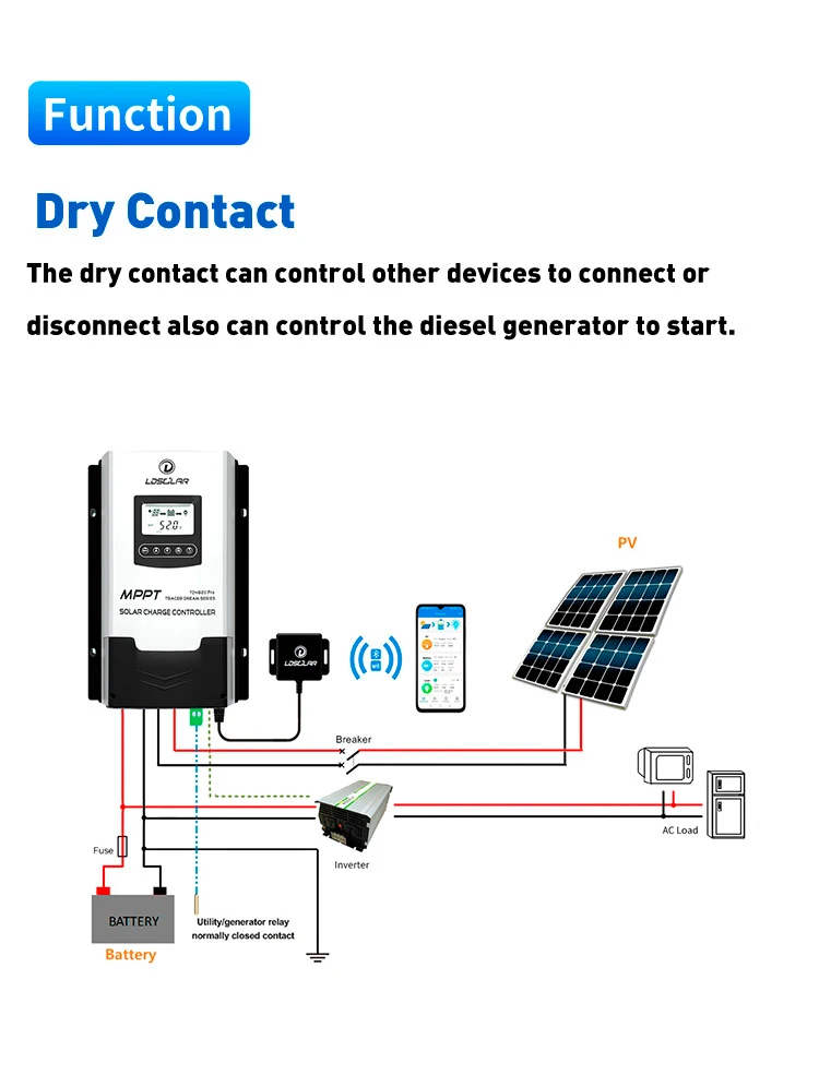 Ldsolar Battery Solar Charge Controller Mppt 60a 80a Mppt Solar Charge