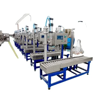 Hot sale 0.5mpa gas source weighing semi-automatic cylinder filling machine for chemical industry