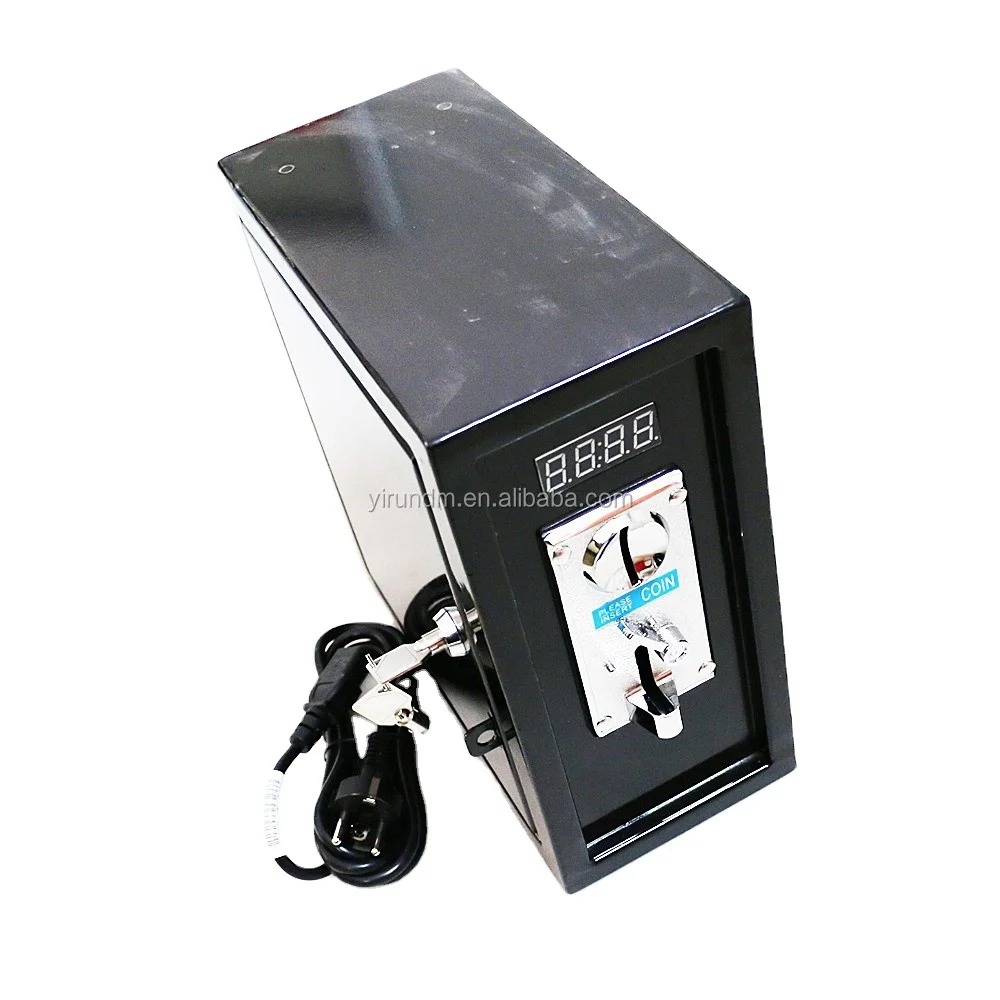110V 220V Coin Operated Timer Control Box Vending Machine CPU Coin Acceptor Timer Control Box With Comparable Coin Selector