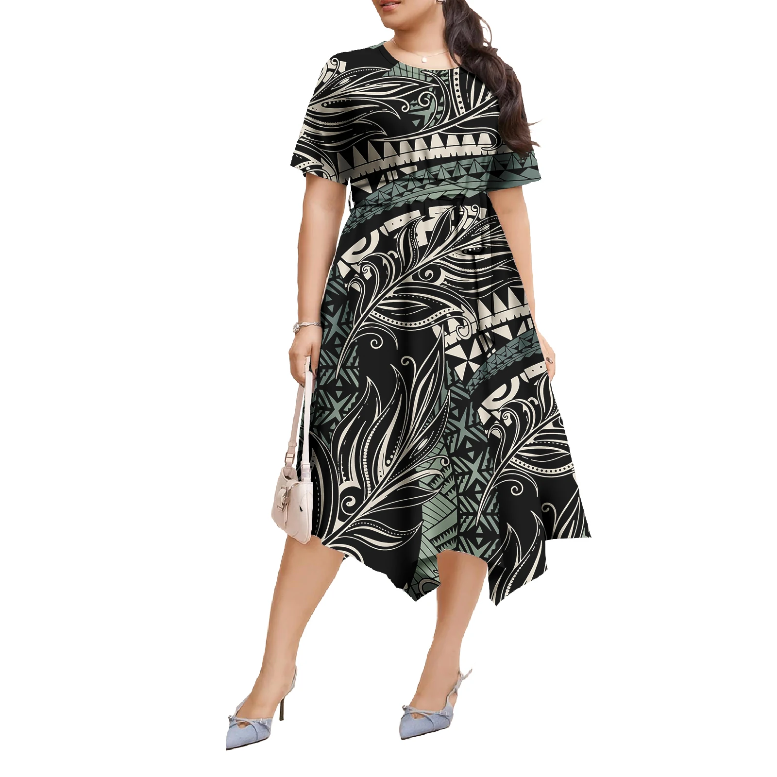 open lace back dress Hawaii Aloha Couples Matching Off Shoulder Maxi Dress and Hawaiian Shi