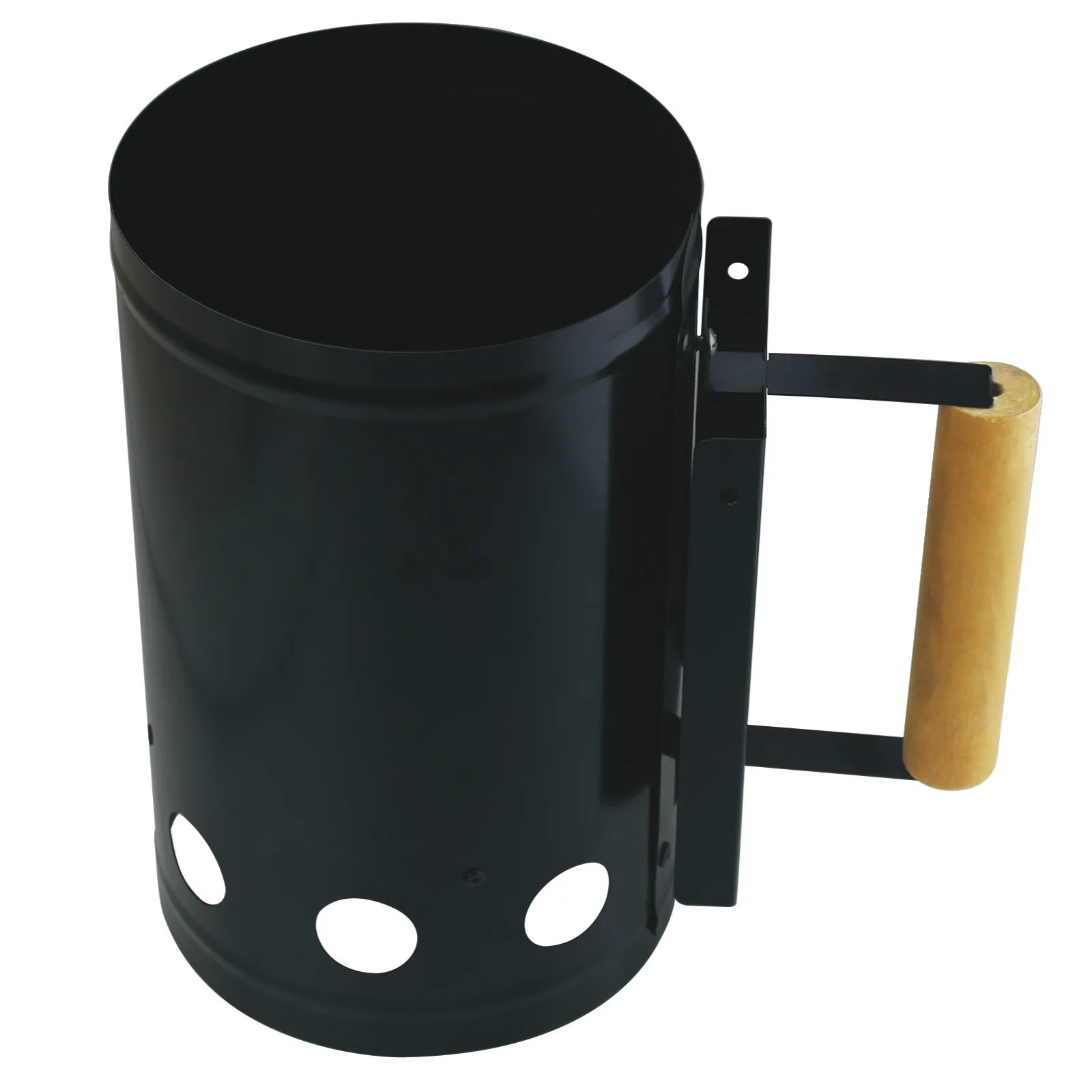 Barbecue Galvanized Steel Wooden Handle Chimney Charcoal Starters Buy