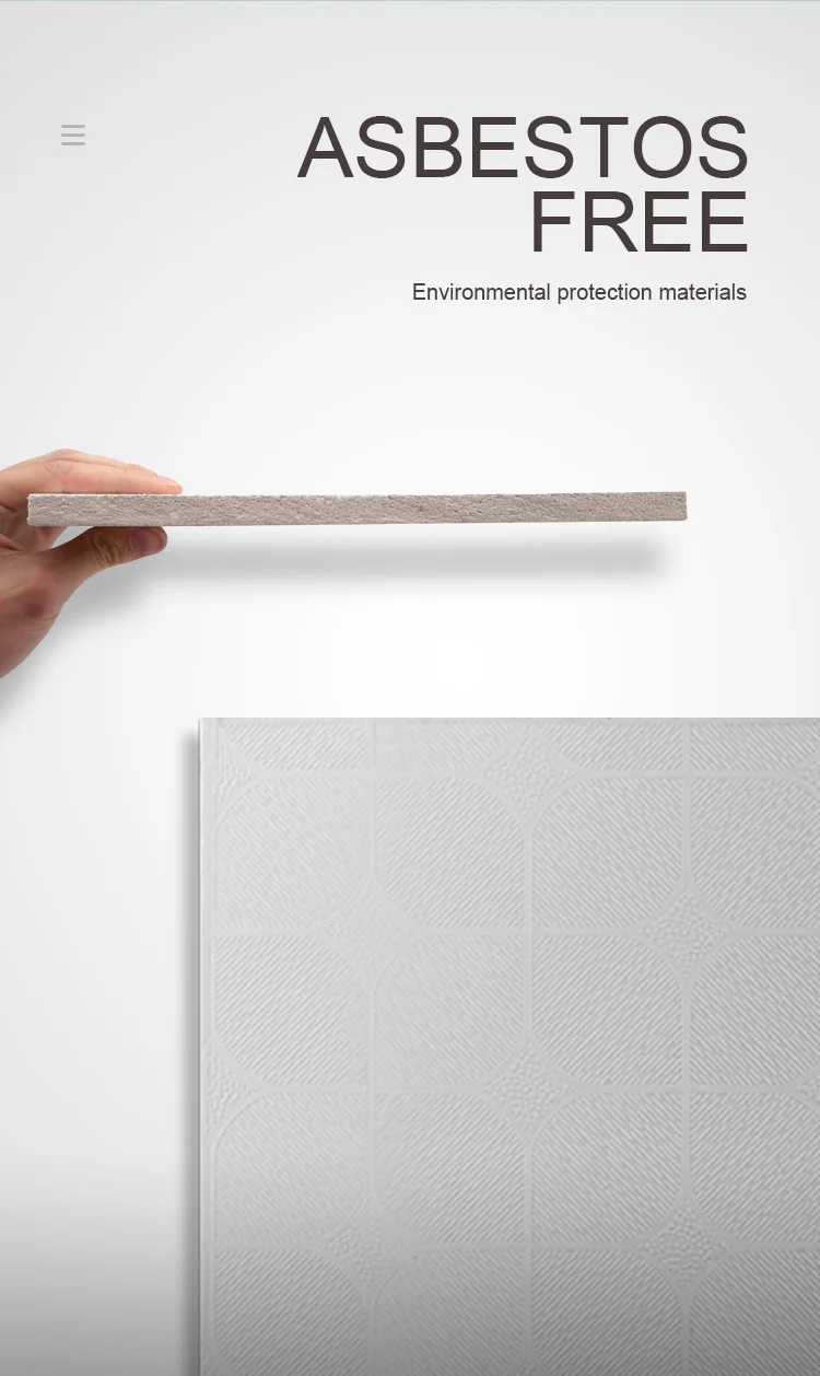 PVC Ceiling Panel and Gypsum Board Ceiling in 595x595mm 600x600mm 603x603mm Sizes with Moisture Fireproof and Easy Installation