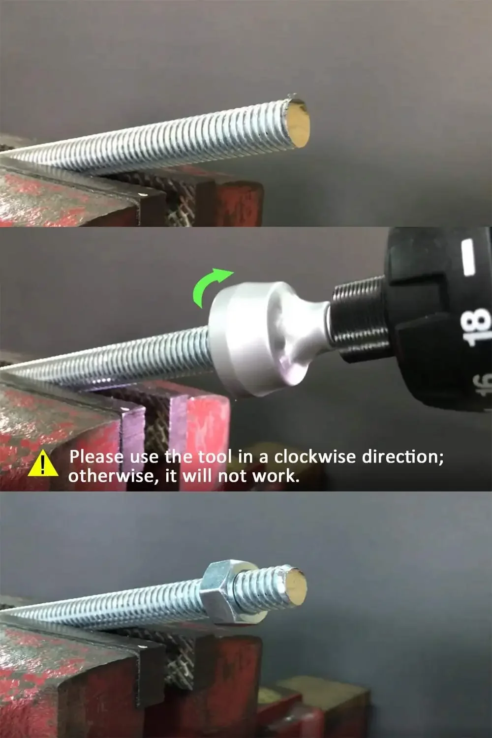 319mm Bolt Deburring Tool Deburring External Chamfer Tool Fits For 1/8