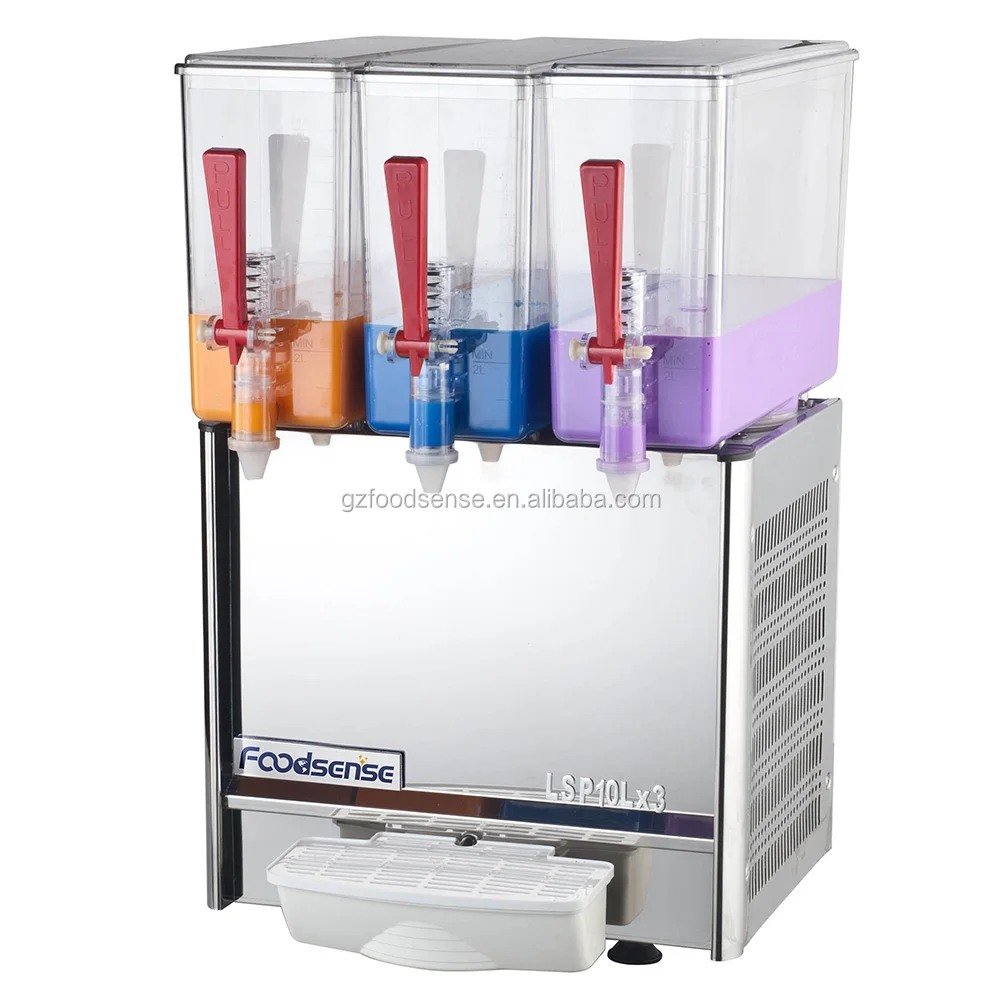 2022 Foodsense 100% High Quality Electric Used Fruit Juice Dispenser Machine