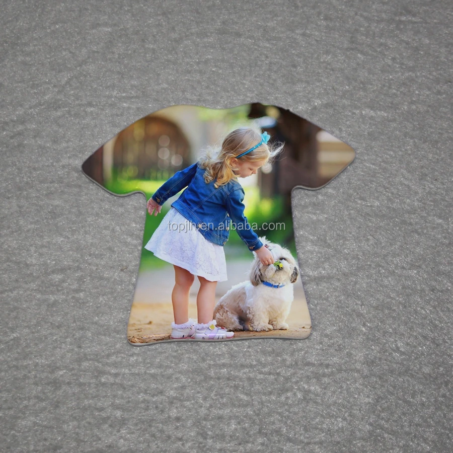 TOPJLH оптовая продажа печать сублимационный магнит на холодильник логотипа Фирменный подарок пустой сувенир индивидуальный дизайн