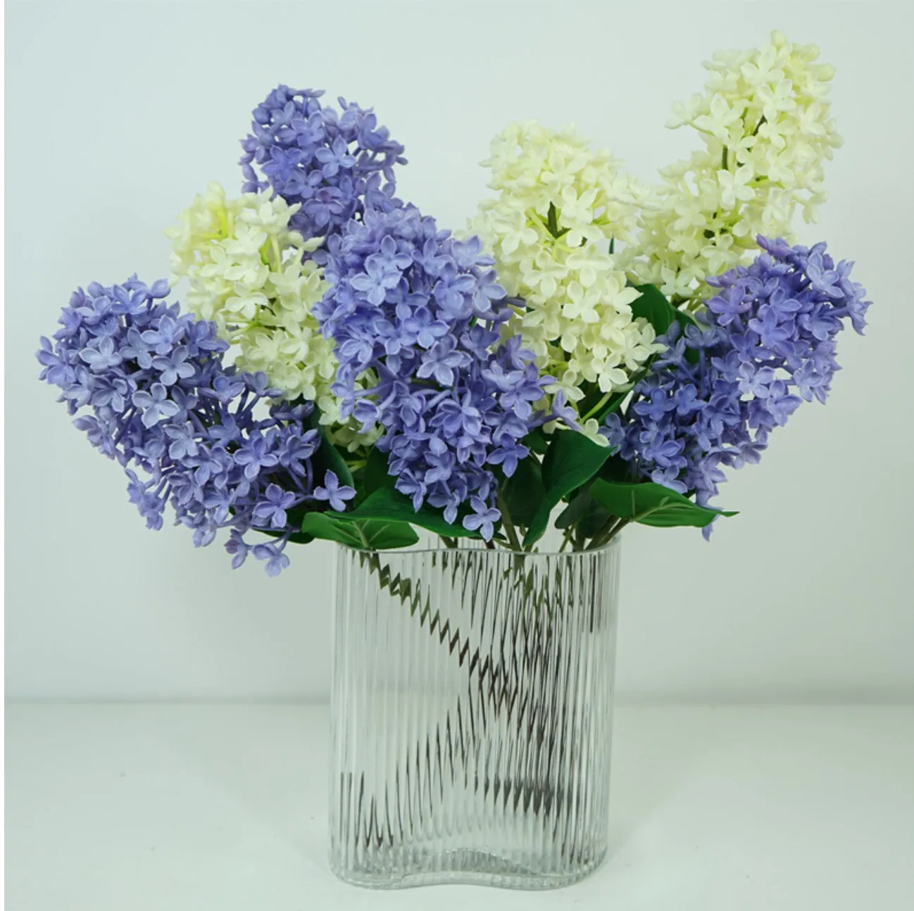 Wholesale Artificial Lilac Flower 3d Real Touch Latex Home Decoration Purple Buy Artificial