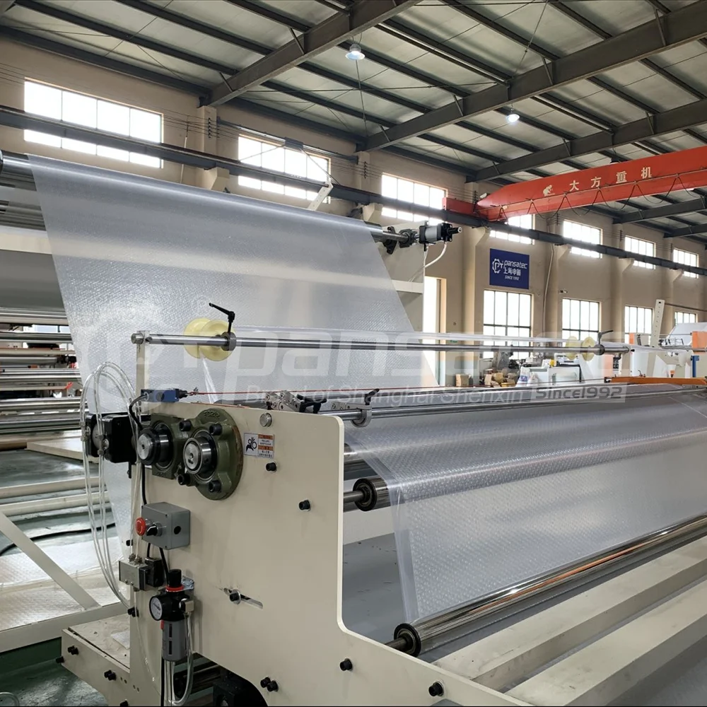 Three Layers Single Screw 1200mm Width Swimming Pool Cover Laminated air Bubble Film Making Machine