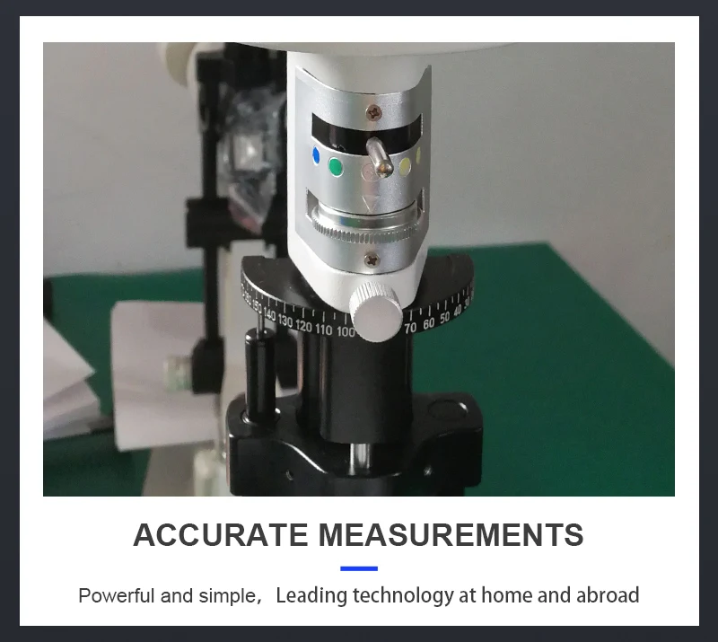 Magnification Optical 2 Steps Slit Lamp Ophthalmology Optical Microscope With 2 Magnification 0-14Mm Optical Shop