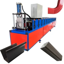 Customized Fully Automatic Downspout Forming Machine Rain Water Gutter Bending Roll Forming Making Machine for Sale