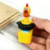 Llavero de juguete Fidget de pollo gritando