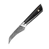 Cuchillo de fruta plateado de 3.5"