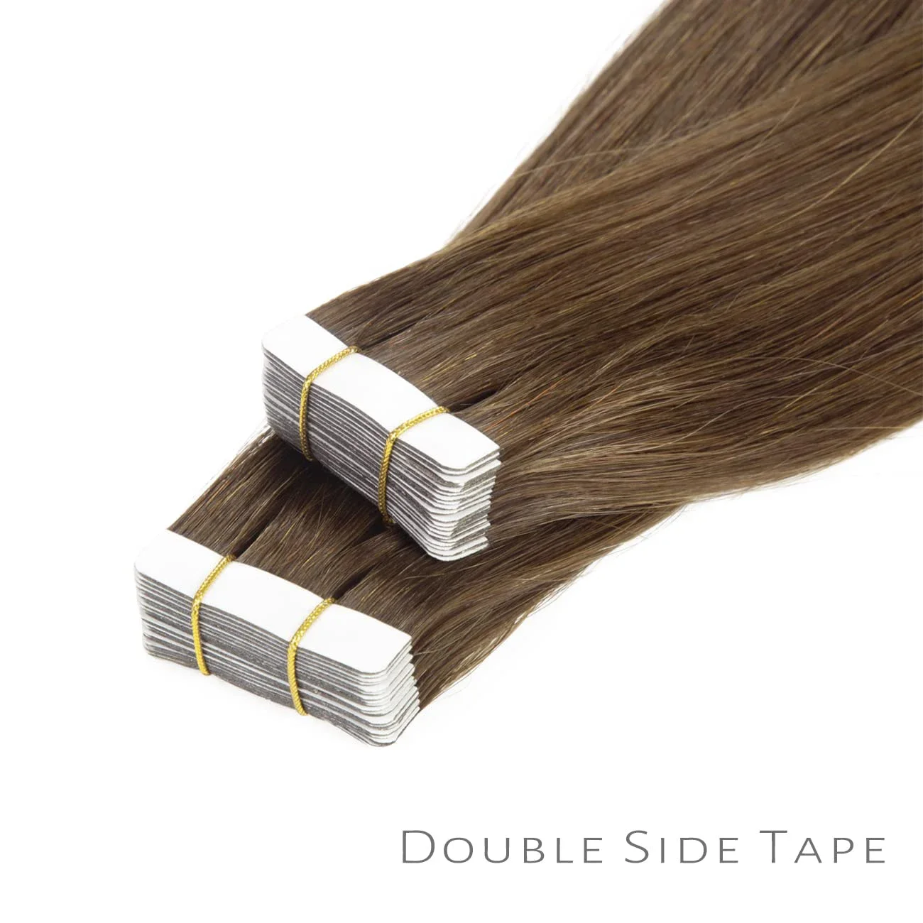 Echte Tape In Extensions Echthaar Glatt Naturschwarz_voghion.com