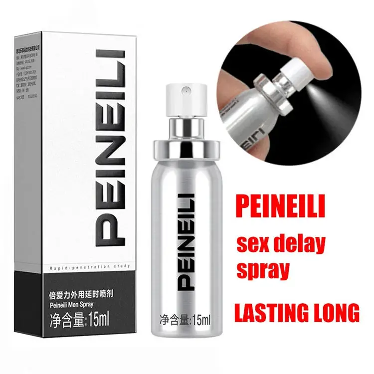 15ml Peineili Sex Delay Spray for Men Male External 60 Minutes Sex Anti Premature Ejaculation Prolong Penis Enlargment Erection