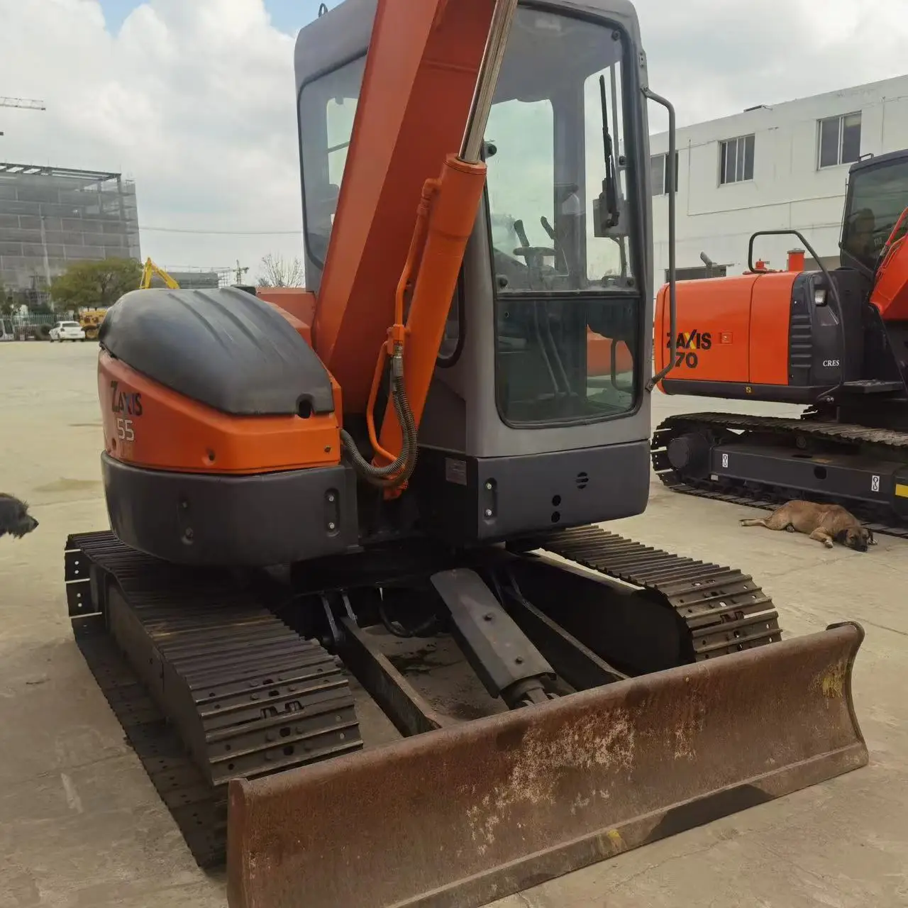 Japan Original Used Excavator Zx 55ur Hitachi Zx 55 Zx55 Excavator