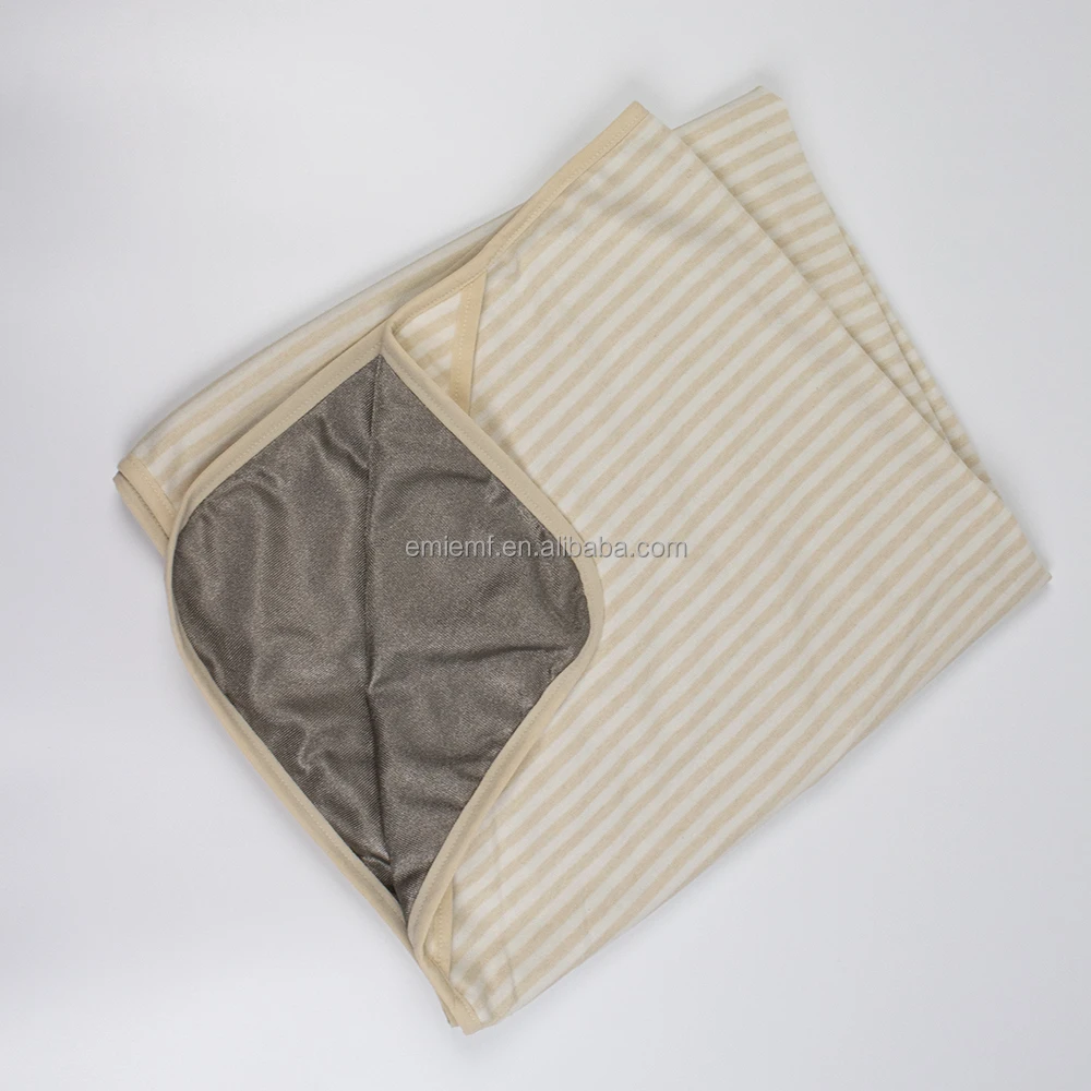 ESD EARTHING  EMF Radiation Protection Bed Blanket,Organic Cotton, Anti-Radiation