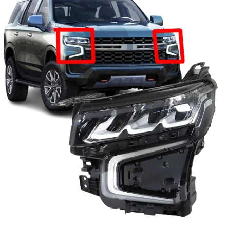 car high version Led Headlight For Chevrolet Tahoe 2021 2022 2023 Headlamp USA version oem 85123918 85123917