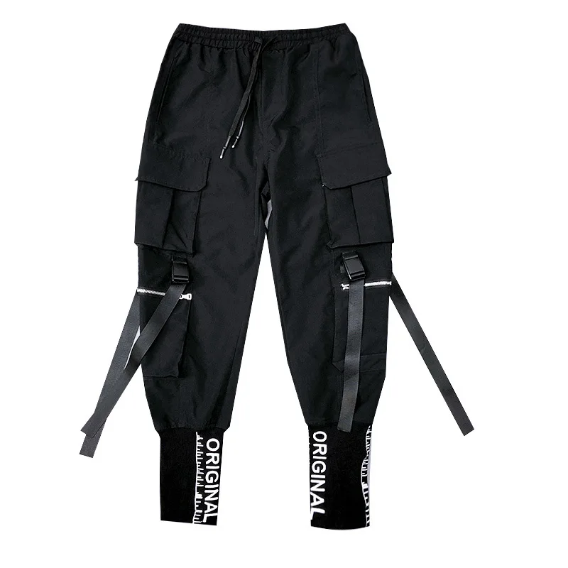 Pantalones bombachos con bolsillos laterales para hombre, pantalón informal  con | eBay