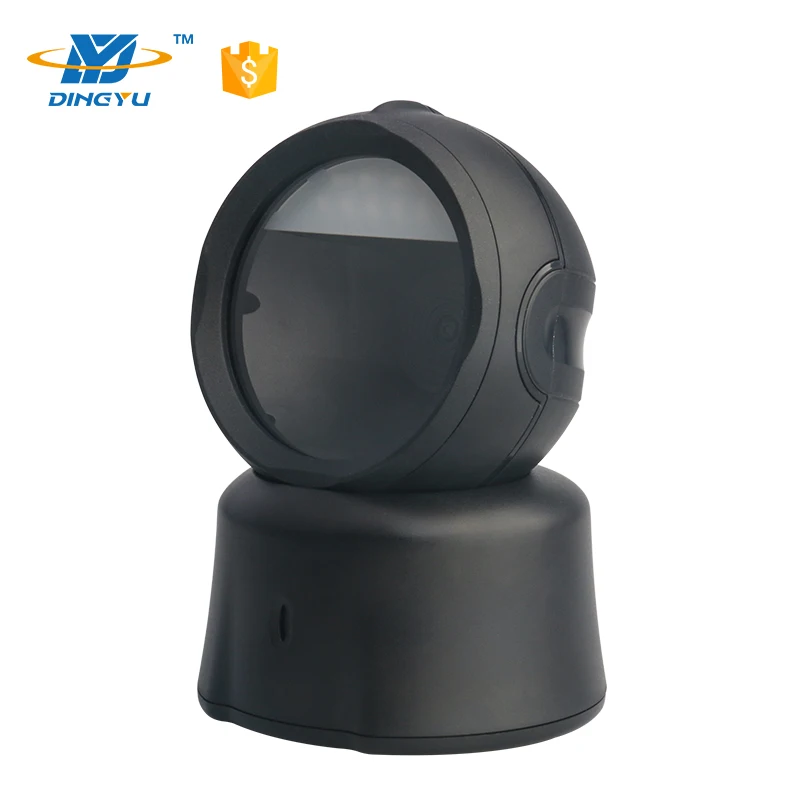 DP8210 Omnidirectional 2D QR Code Scanner Supermarket Desktop Corded QR Barcode Reader with Supermarket Price in Stock