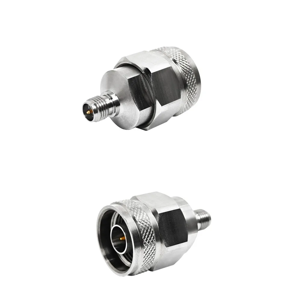 RP  Female Audio to N Male  Stainless Steel Rf Connector 0- 18G Converter Adapter Adaptor