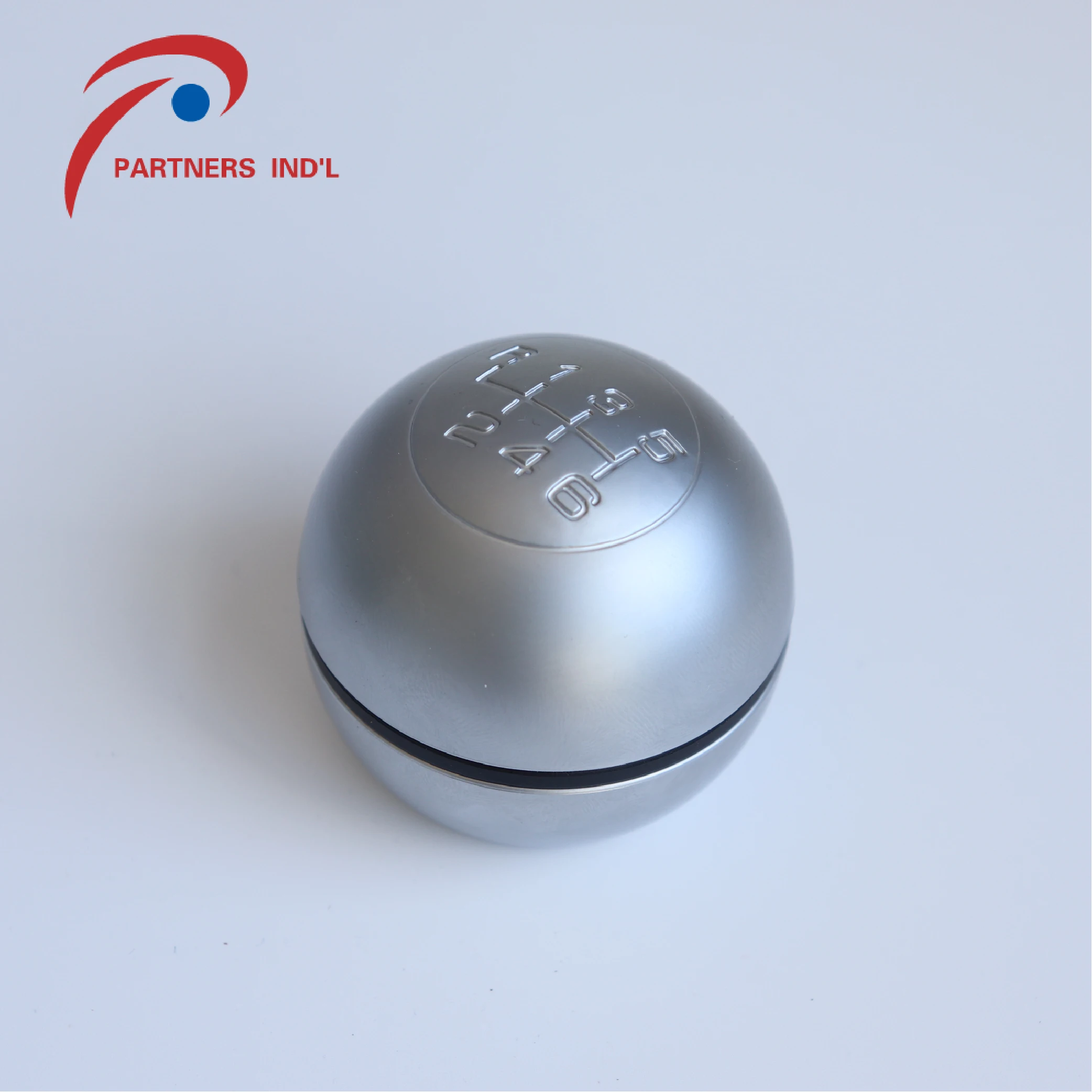 High Quality Gear Shift Knob - Universal R12345 Alpha Silver