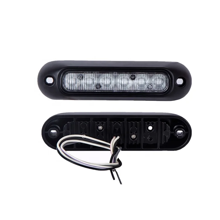 Pack De 20 Feux Stroboscopiques LED Ambre/blanc - 24V, étanches, Montage Surface - Neuf