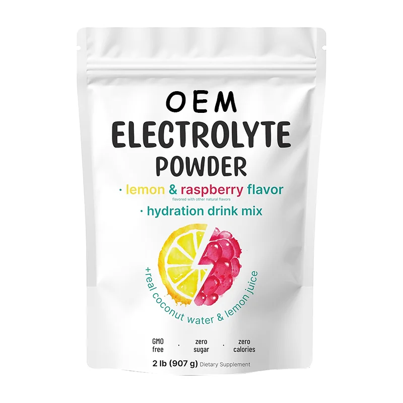Greenpie OEM Electrolytes Flavored Hydration Electrolyte Iron Keto Electrolyte Powder Ion Magnesium Energy Drinks