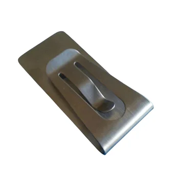 Manufacturer customized wholesale high quality and low price small stainless steel spring steel manganese steel belt clip