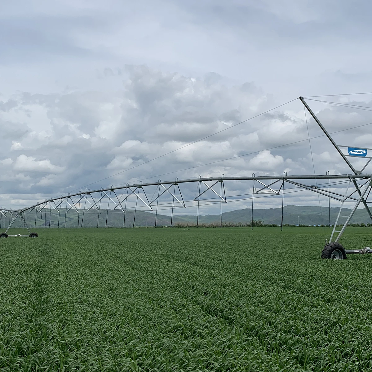 The technology behind the world's largest center pivot irrigation