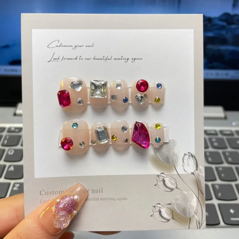 Поставщики искусственных ногтей однотонные дизайнерские мягкие Накладные ногти ручной