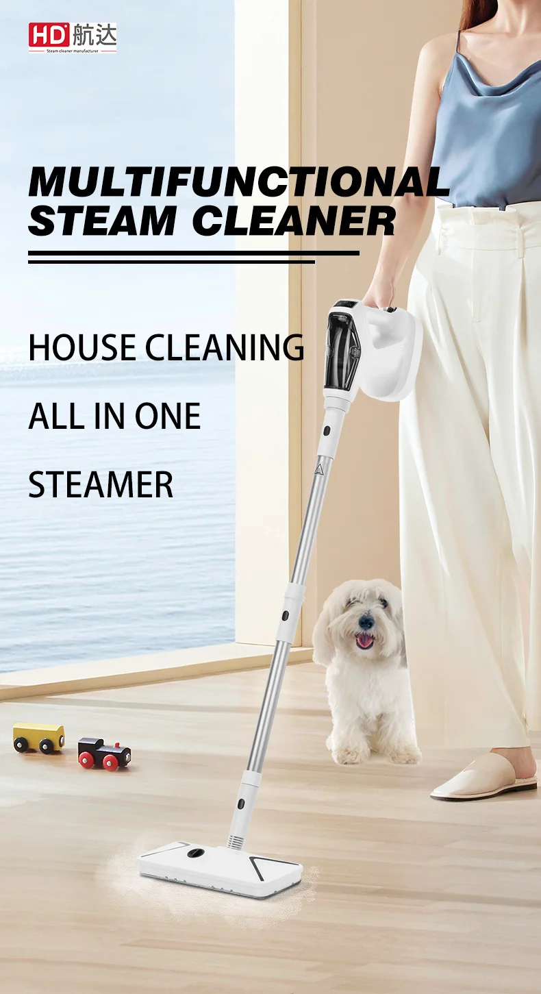 Hd-qj306a With Bracket High-pressure Steam Mop Detachable Handheld 